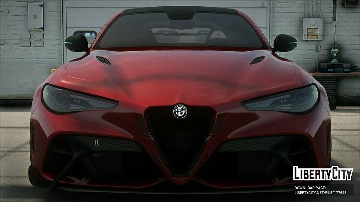 阿尔法·罗密欧 Giulia GTAm 2021 / GTA San Andreas
