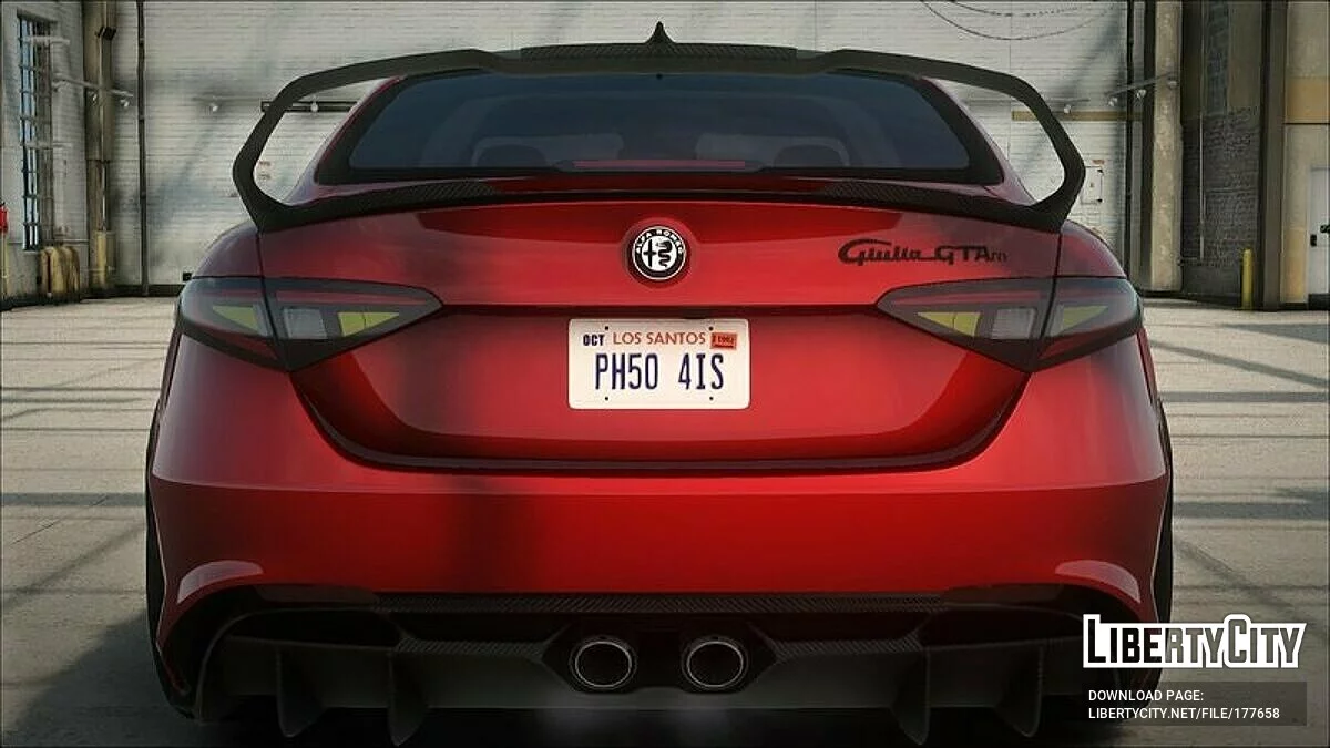 阿尔法·罗密欧 Giulia GTAm 2021 / GTA San Andreas