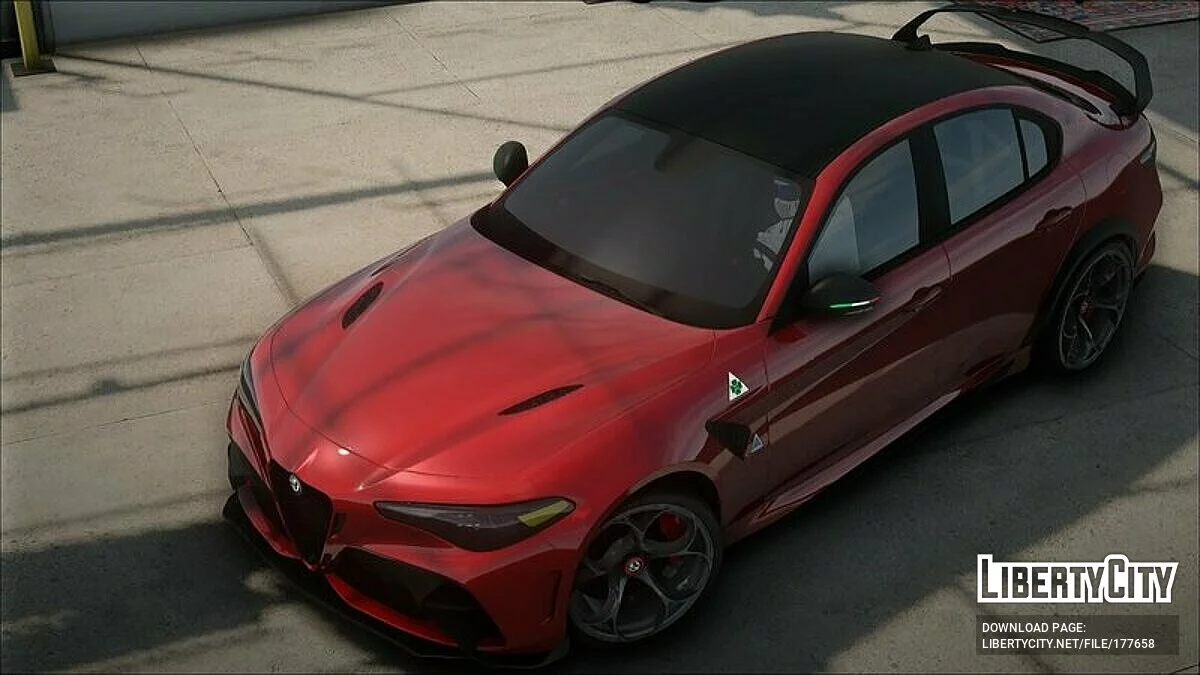 阿尔法·罗密欧 Giulia GTAm 2021 / GTA San Andreas