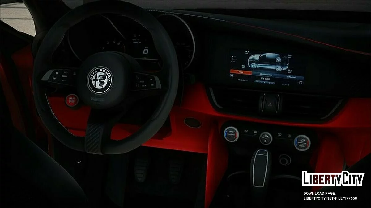 阿尔法·罗密欧 Giulia GTAm 2021 / GTA San Andreas
