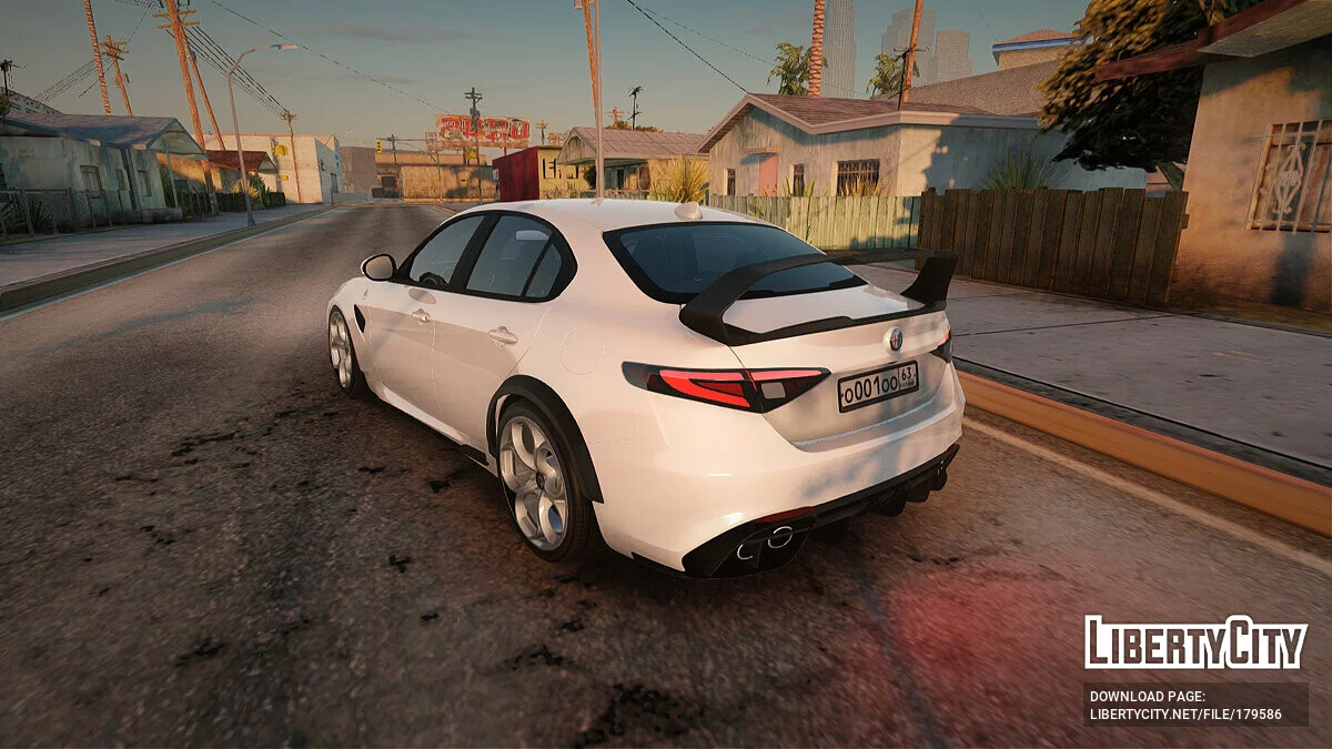Alfa Romeo Giulia / GTA San Andreas