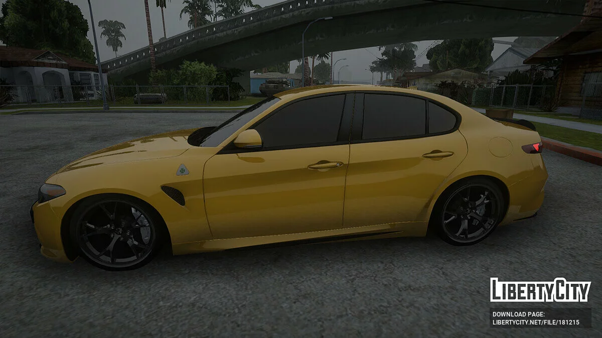 Alfa Romeo Giulia / GTA San Andreas