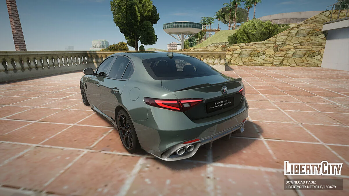 Alfa Romeo Giulia / GTA San Andreas