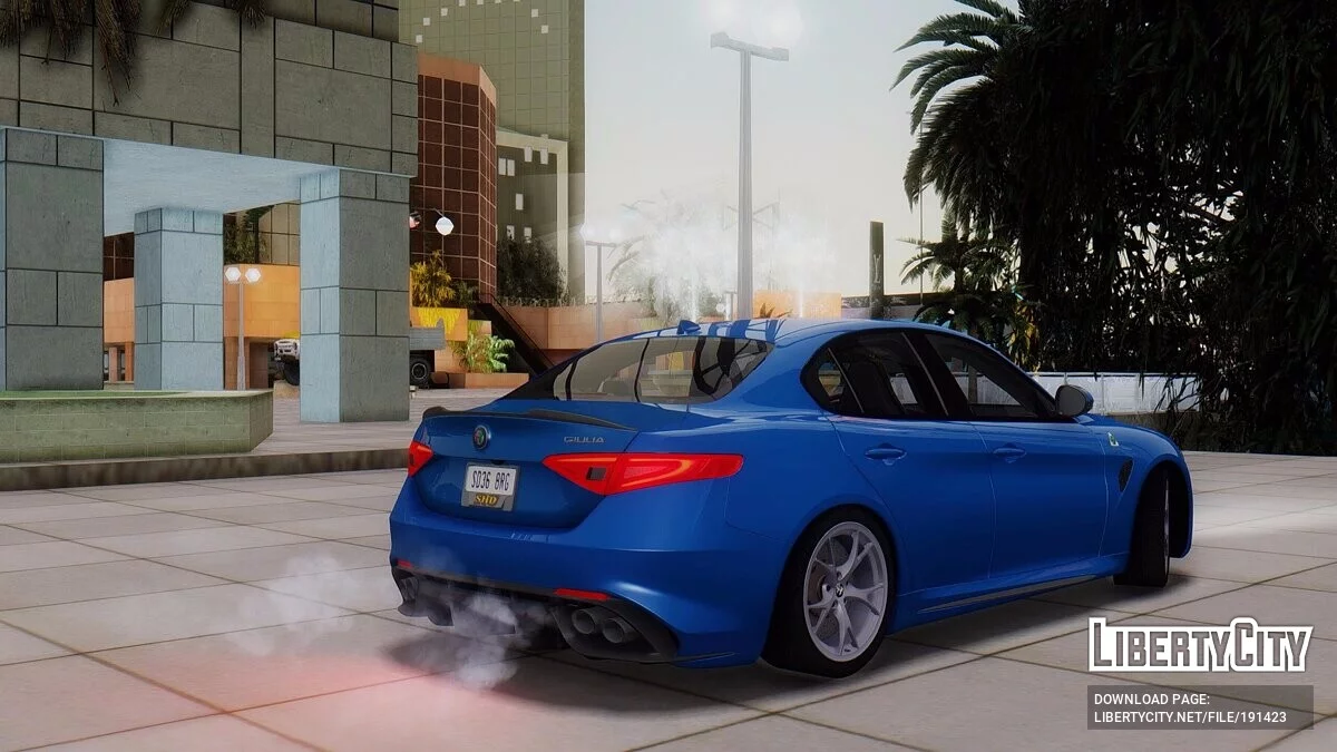 Alfa Romeo Giulia / GTA San Andreas