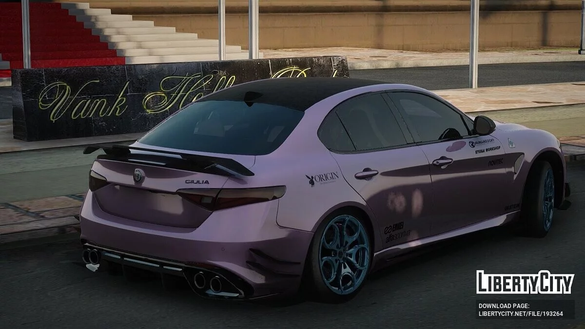 Alfa Romeo Giulia / GTA San Andreas