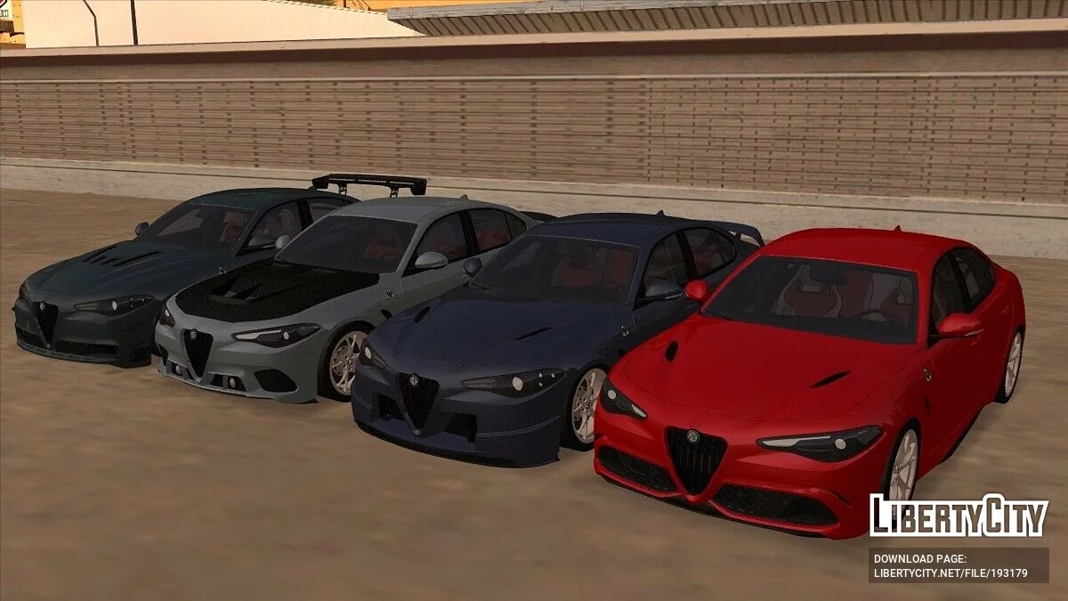 Alfa Romeo Gulia 2021 + CCD / جي تي إيه سان أندرياس
