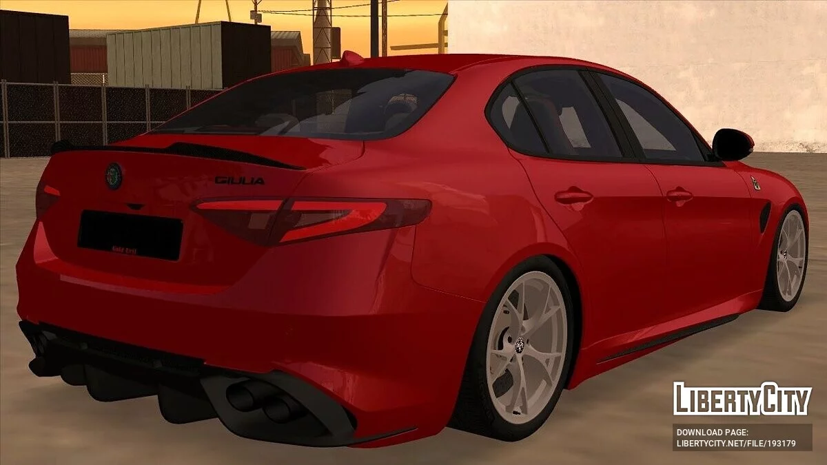Alfa Romeo Gulia 2021 + CCD / جي تي إيه سان أندرياس