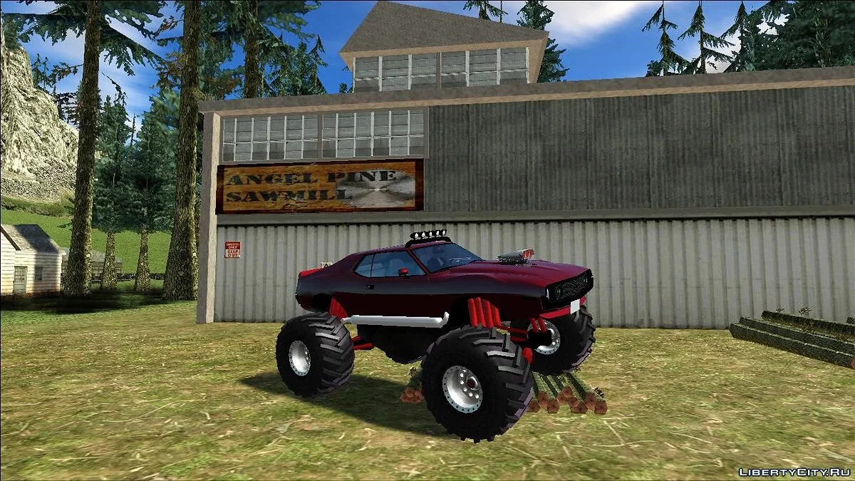 Монстр-трак 1971 AMC Javelin / GTA San Andreas