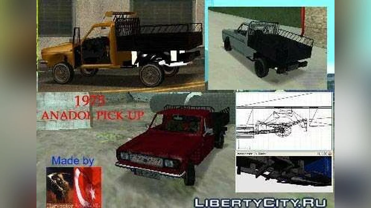 Anadol Pick-Up / GTA San Andreas