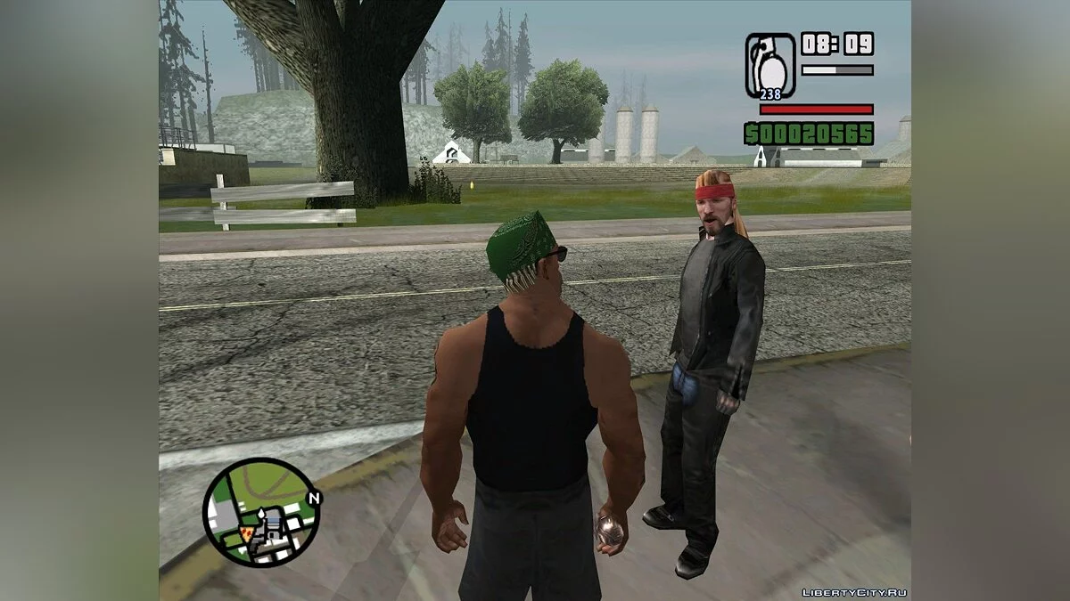 Animation de Discours Normal / GTA San Andreas