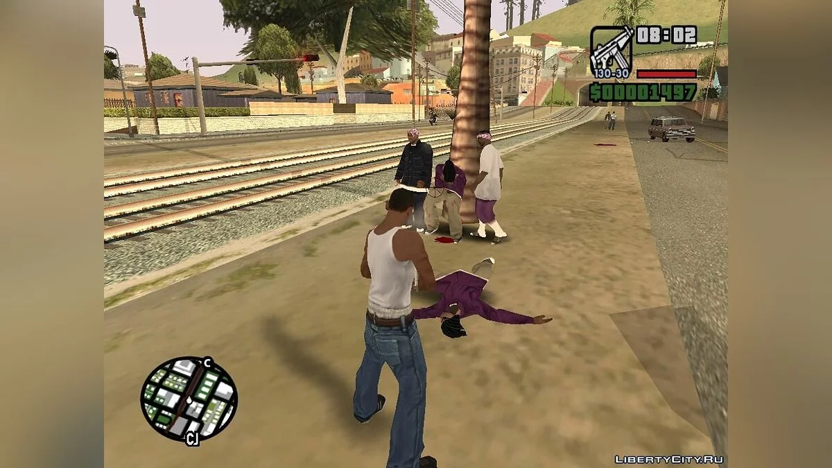 Больше анимаций смертей v2.0 / GTA San Andreas