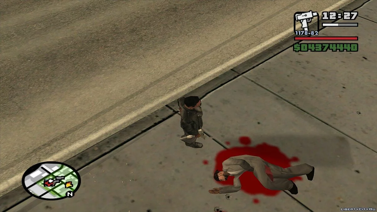 Plus d'animations de morts (v2) / GTA San Andreas