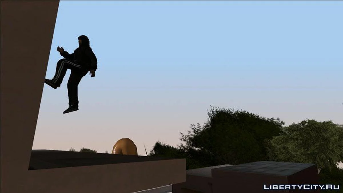 Pack d'Animation Parkour Naturel + Course Murale Réaliste et Rouleau / GTA San Andreas
