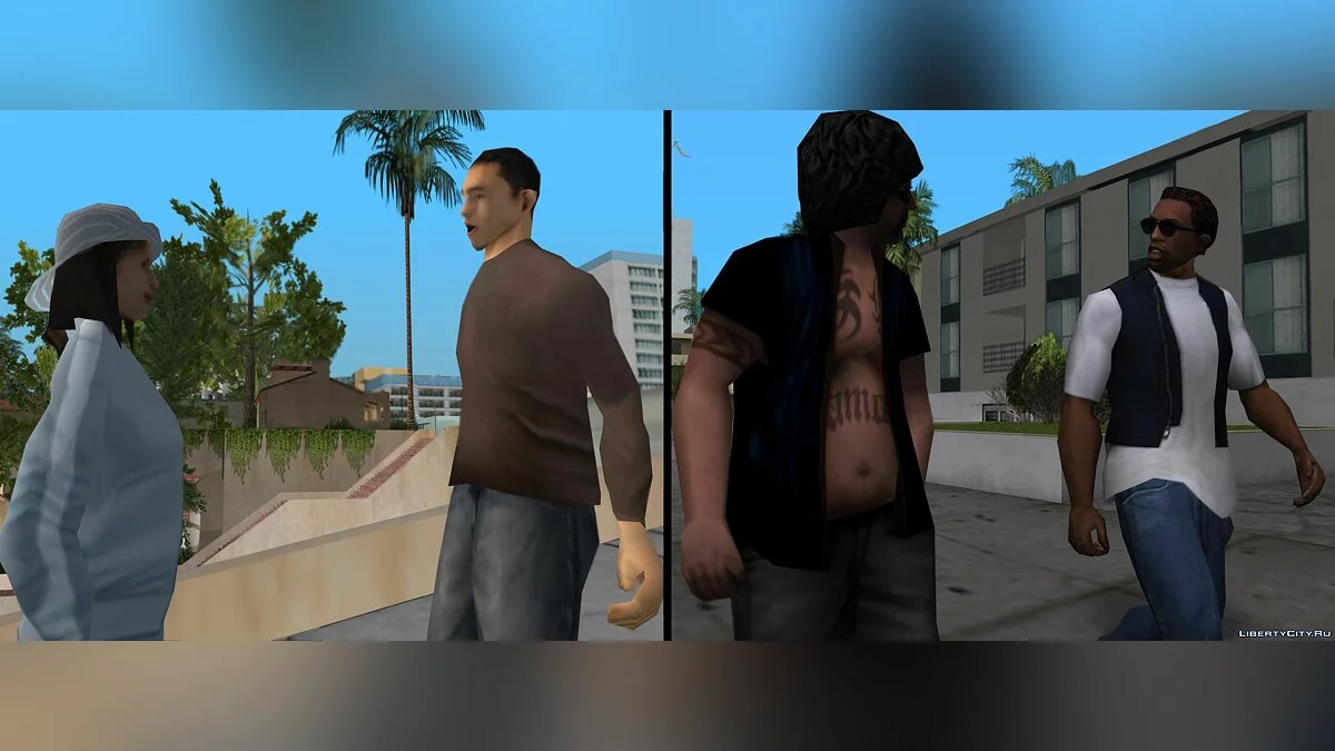 Виправлення анімацій 1.5 / GTA San Andreas