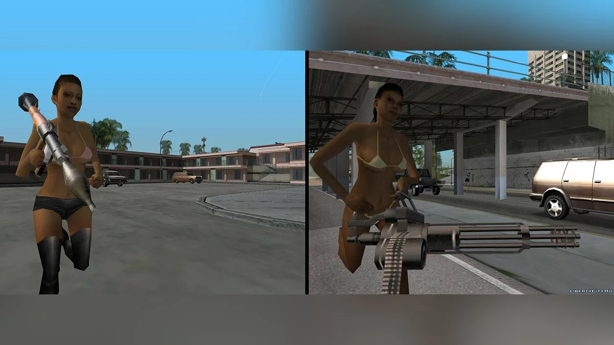 Виправлення анімацій 1.5 / GTA San Andreas