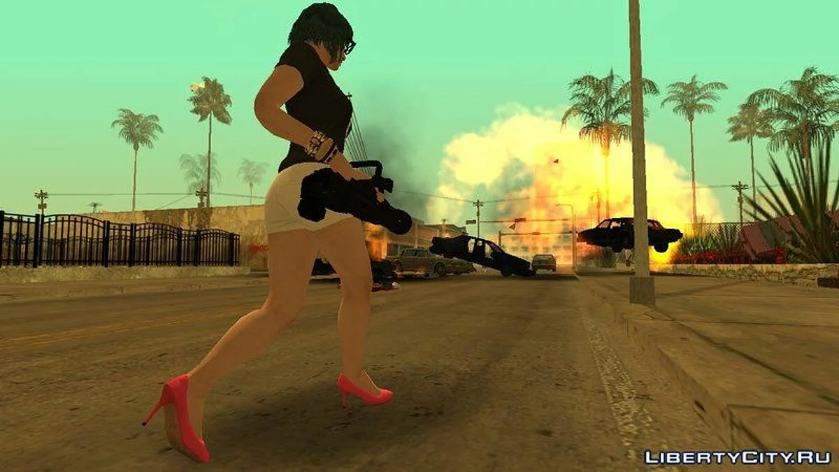 Versión final de las animaciones originales de GTA 5 Online para GTA SA / GTA San Andreas
