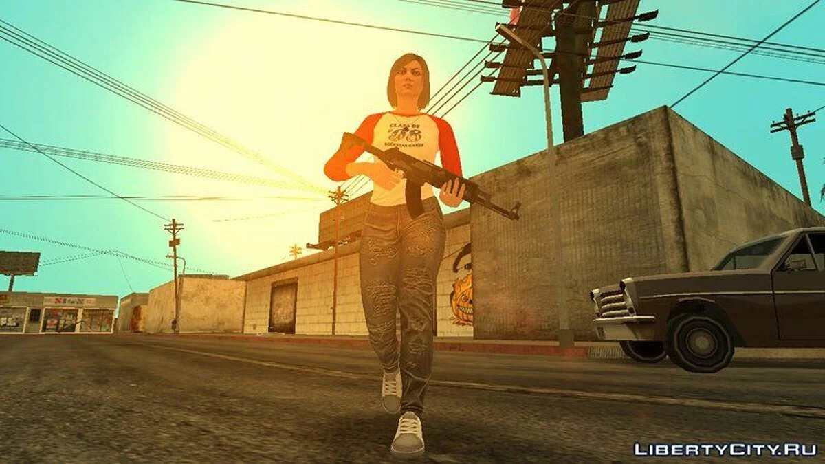 Versión final de las animaciones originales de GTA 5 Online para GTA SA / GTA San Andreas