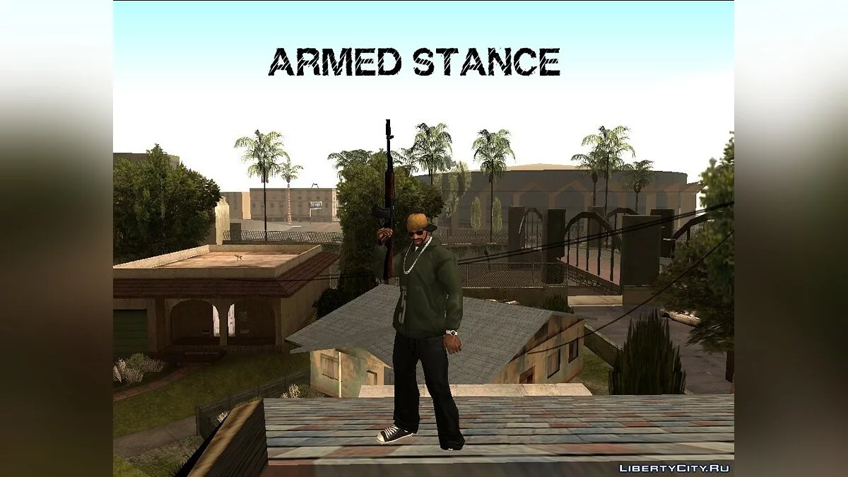 رسوم متحركة من GTA 4 + أسلوب الراب V2 / جي تي إيه سان أندرياس