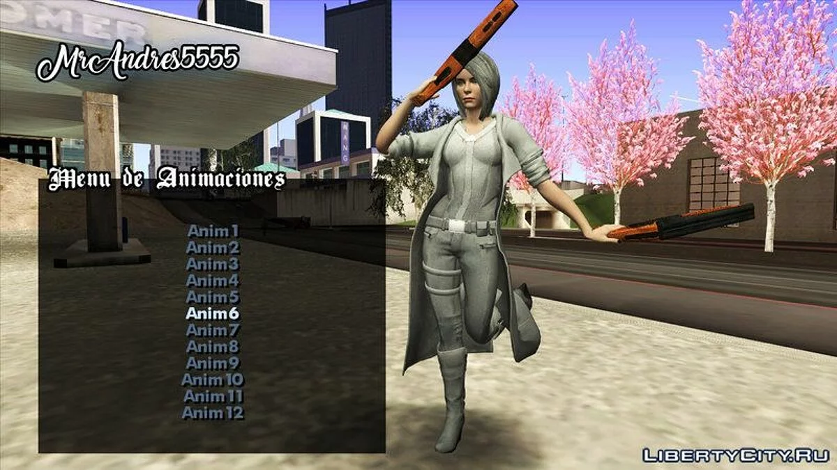 Nouvelles animations statiques / GTA San Andreas