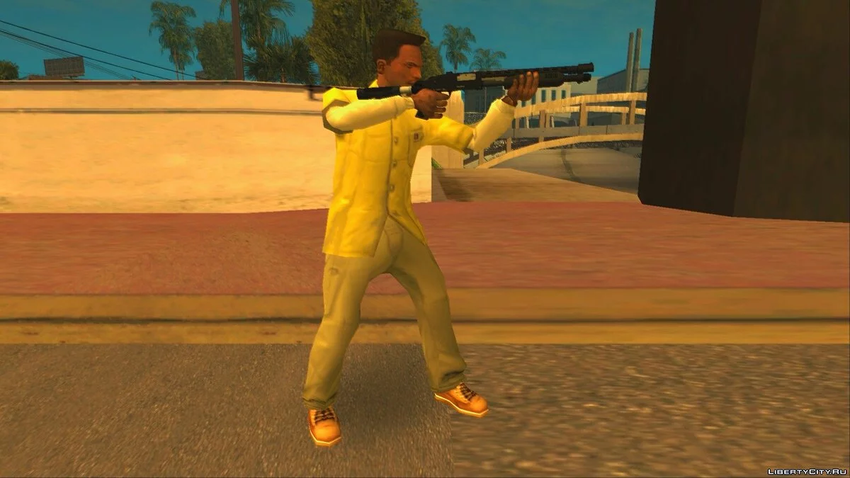 Нові анімації при використанні зброї V1.0 Alpha / GTA San Andreas