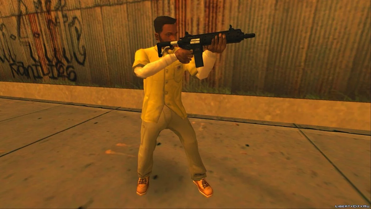 Нові анімації при використанні зброї V1.0 Alpha / GTA San Andreas