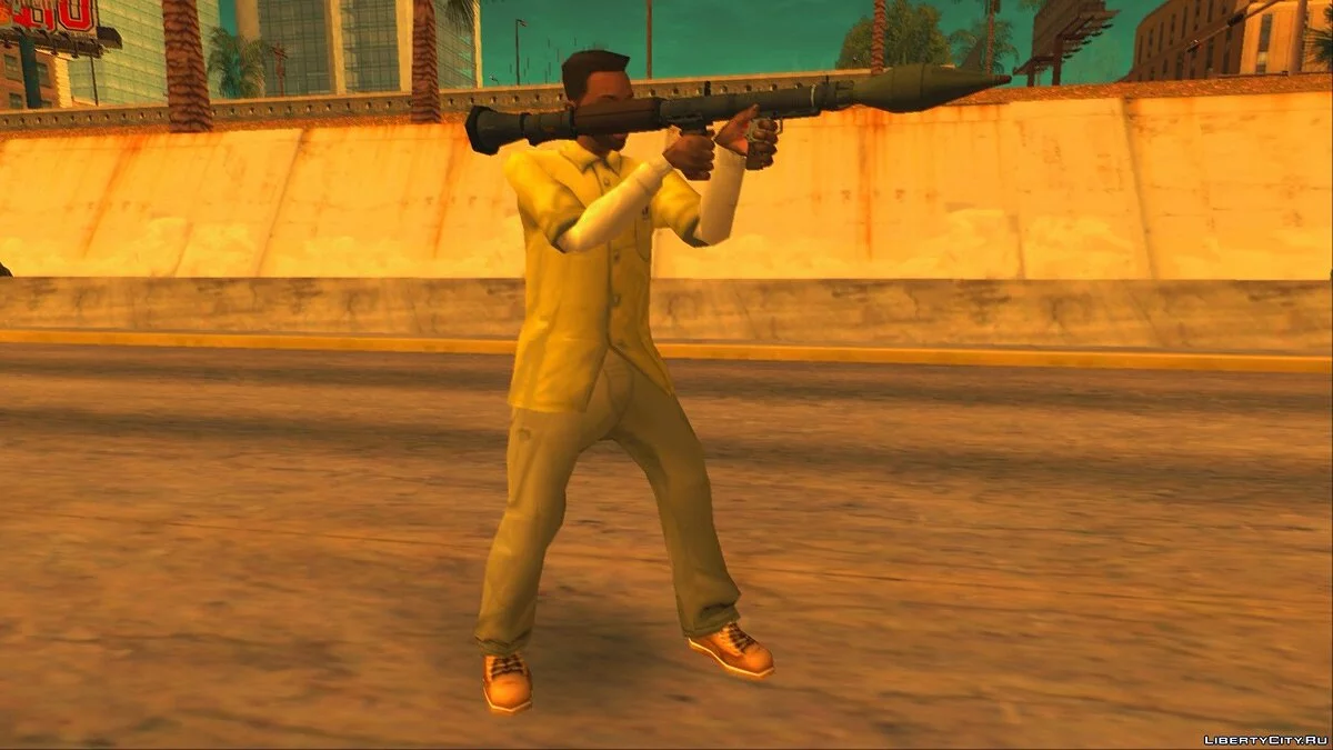 Нові анімації при використанні зброї V1.0 Alpha / GTA San Andreas