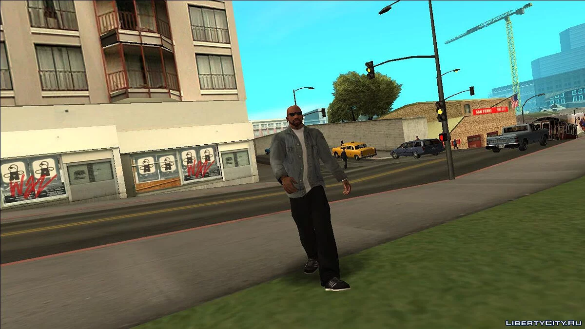 Анімація ходьби пішки та в присяді з бета-версії / GTA San Andreas
