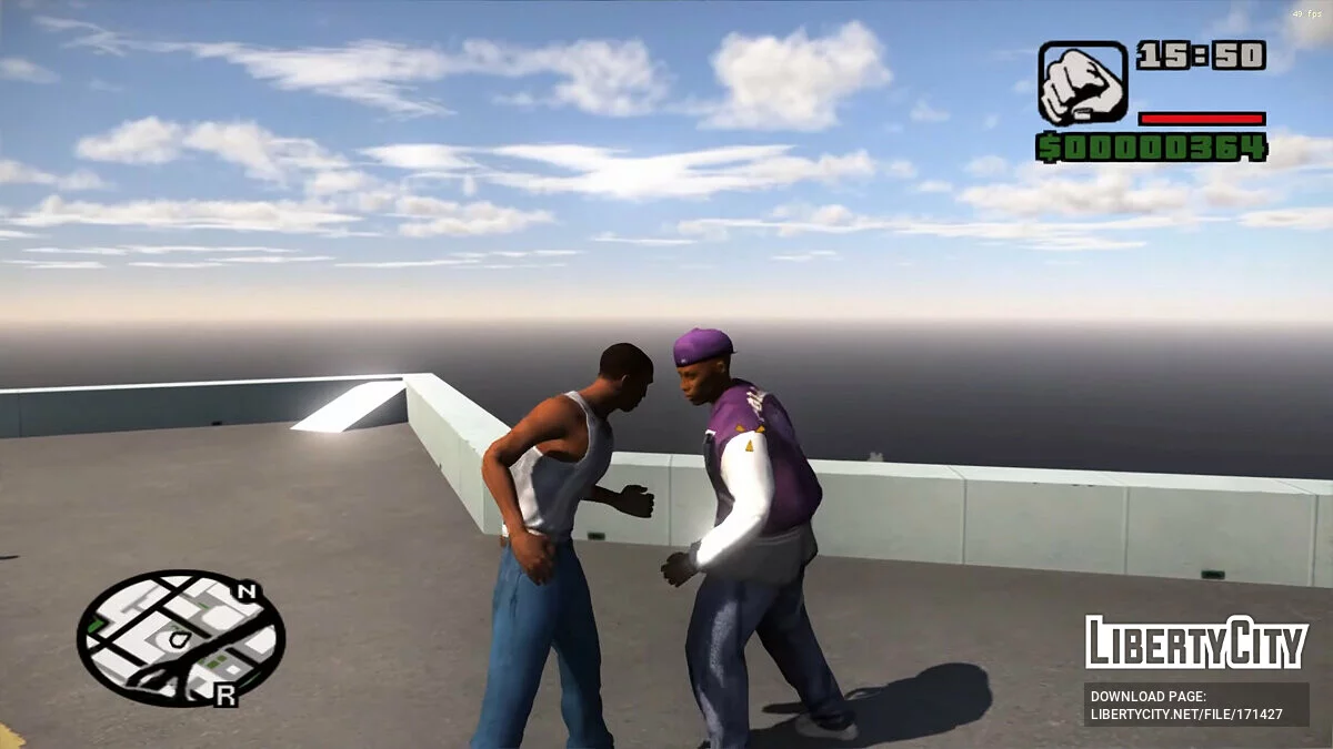 Animation from GTA 5 / GTA San Andreas