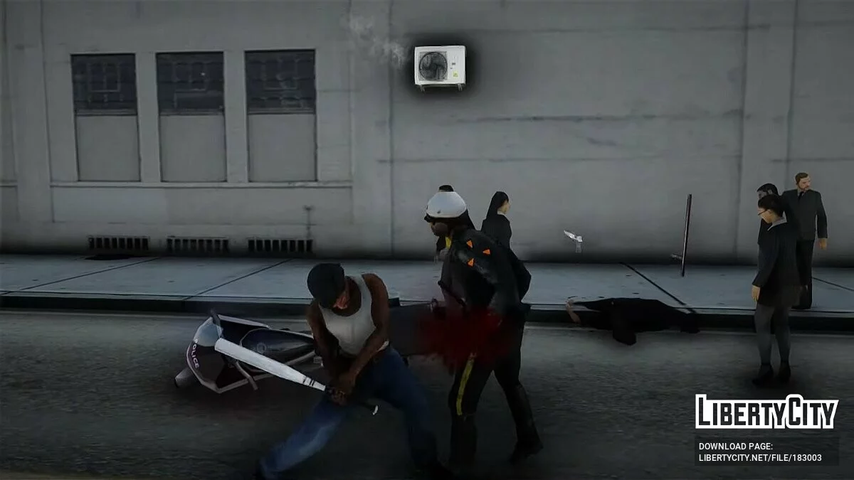 Animaciones de Franklin de GTA 5 / GTA San Andreas