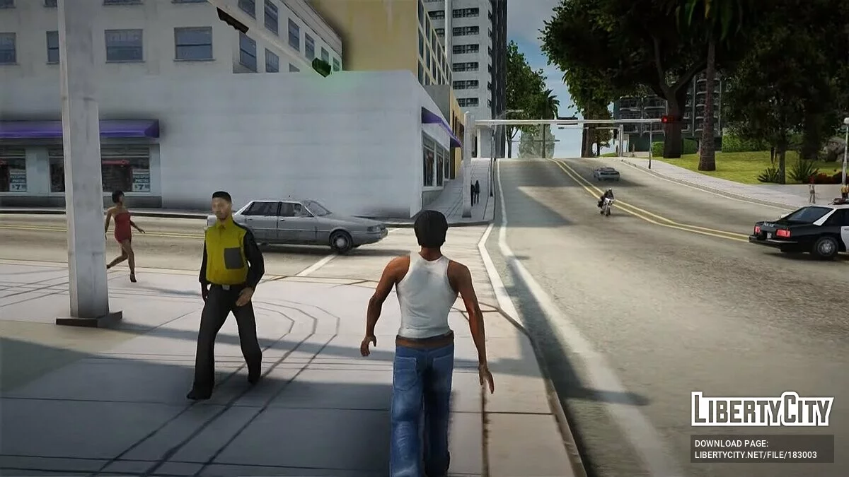Animaciones de Franklin de GTA 5 / GTA San Andreas