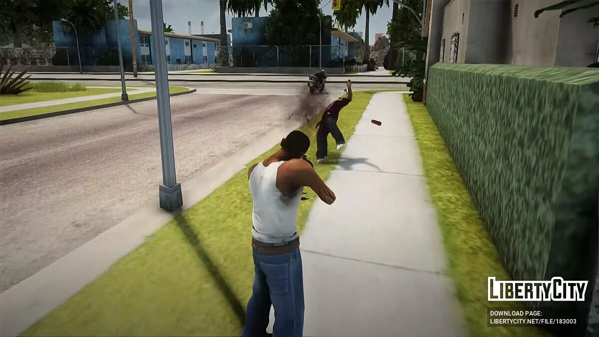 Animaciones de Franklin de GTA 5 / GTA San Andreas