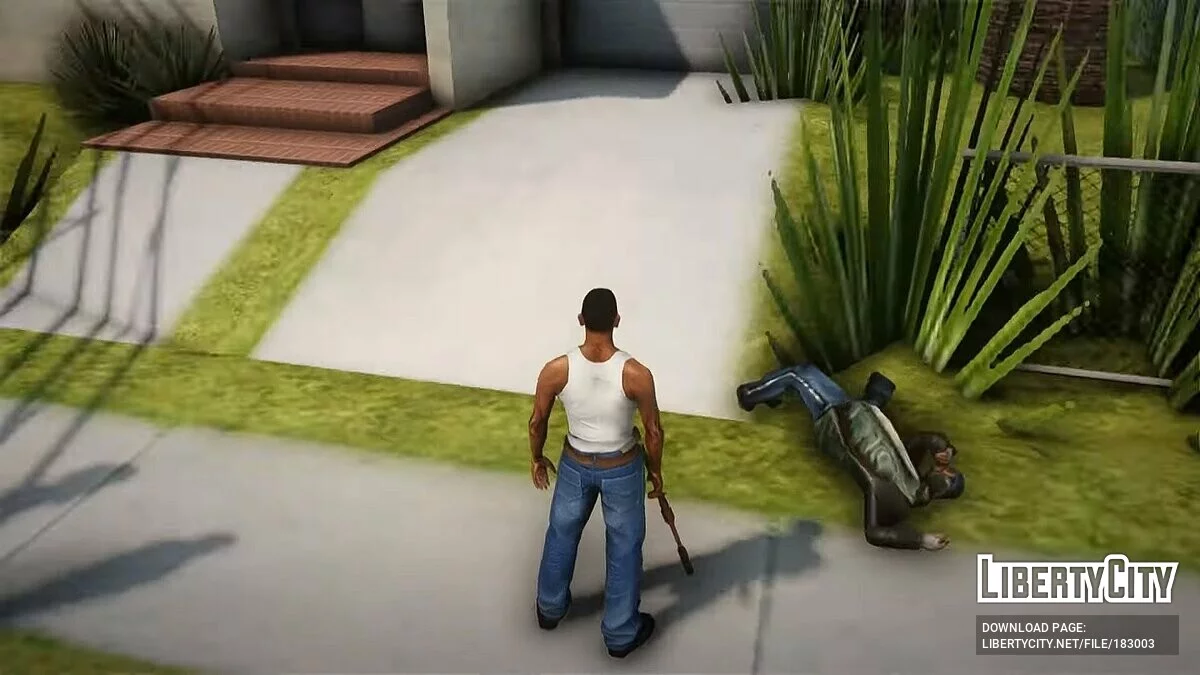 Animaciones de Franklin de GTA 5 / GTA San Andreas