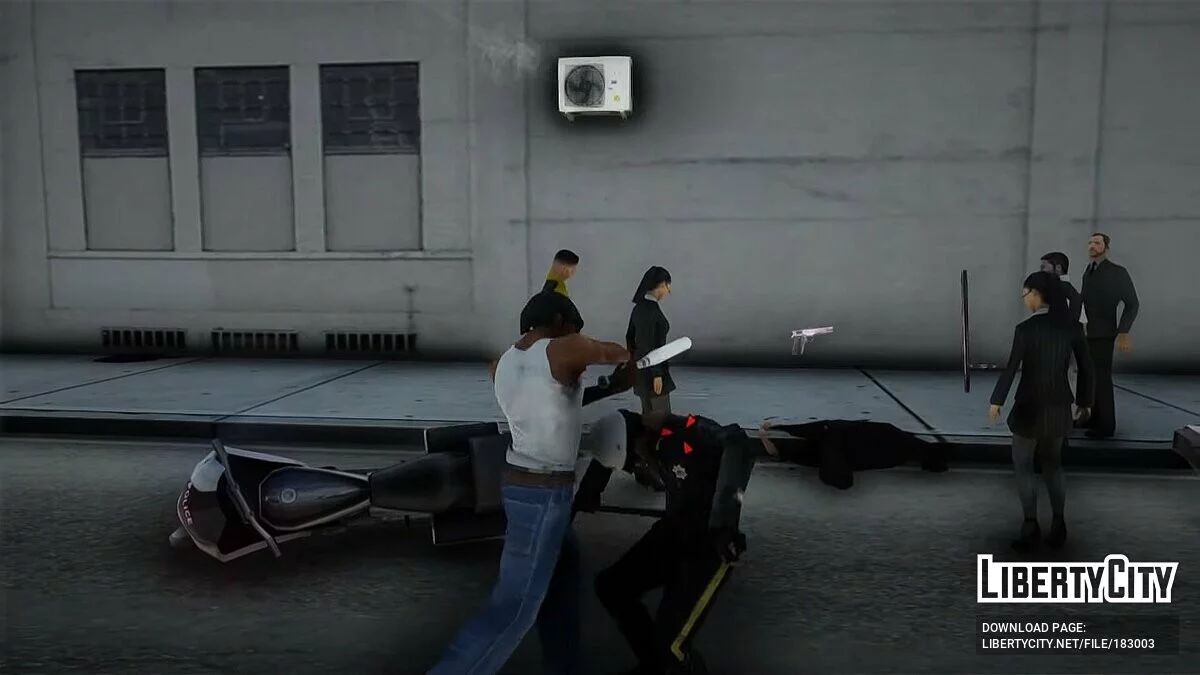Анімації Франкліна з GTA 5 / GTA San Andreas