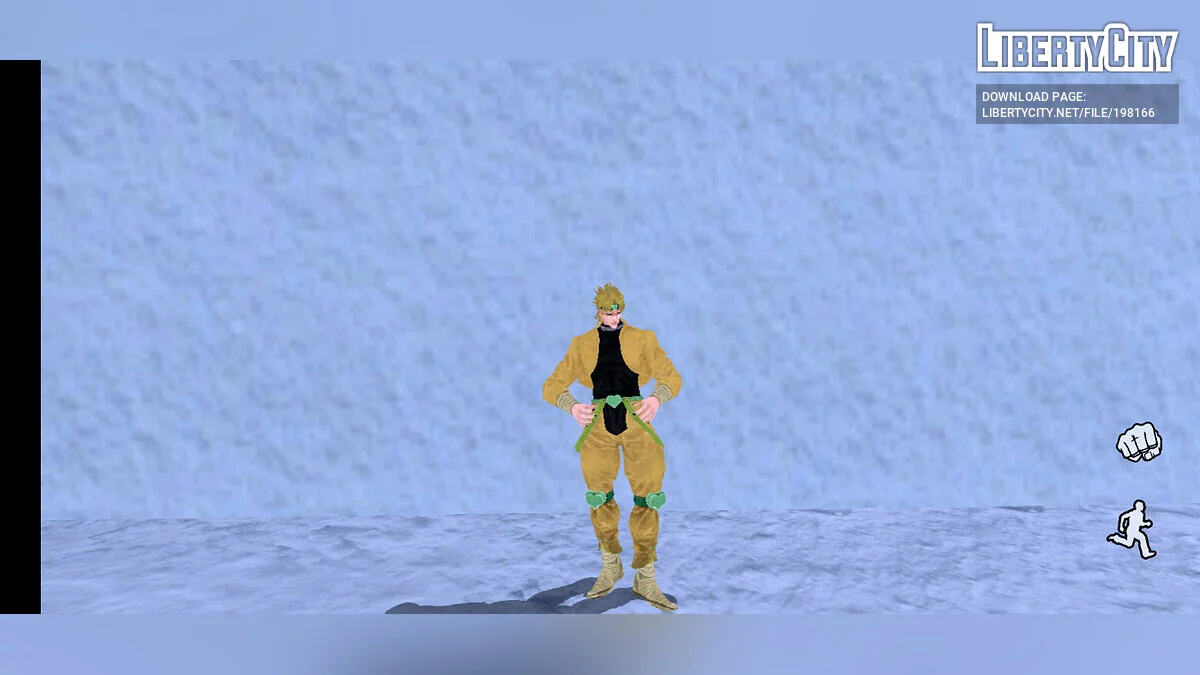JoJo's Bizarre Adventure Dio Brando Anim Mod / GTA San Andreas