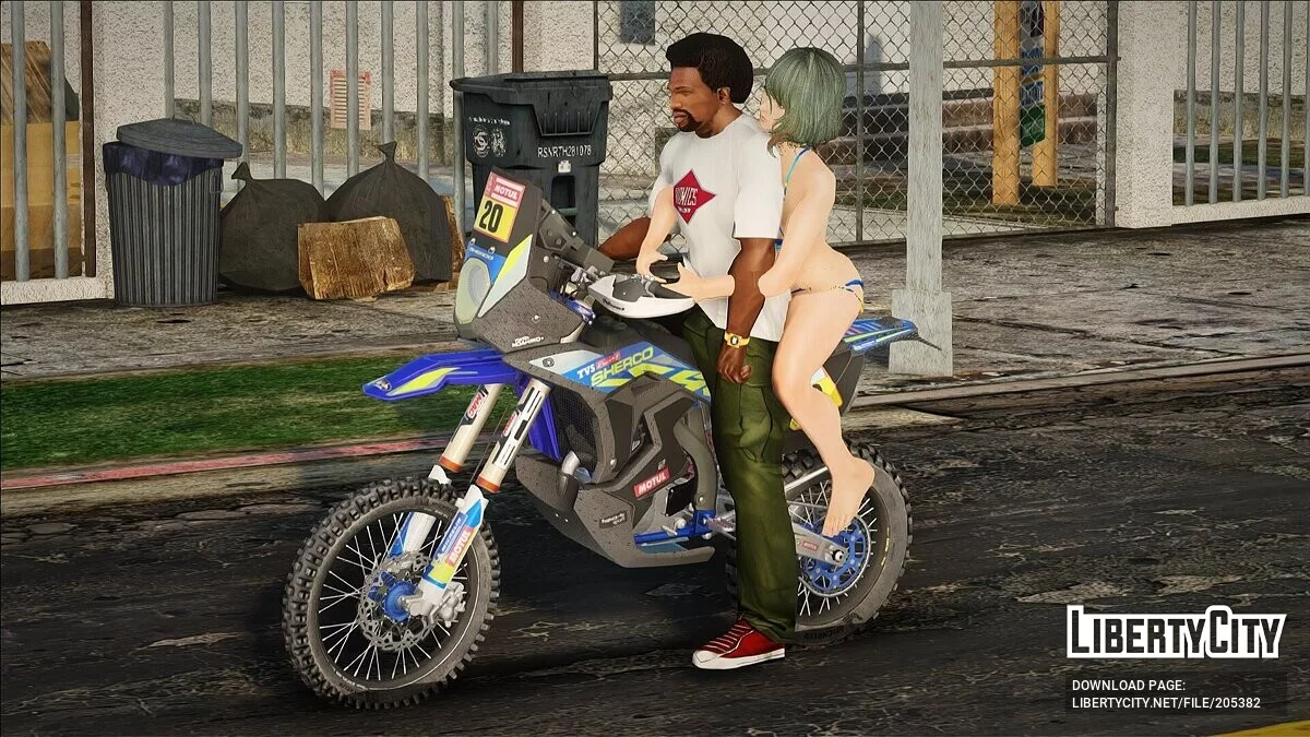 Nouvelle animation pour les vélos / GTA San Andreas