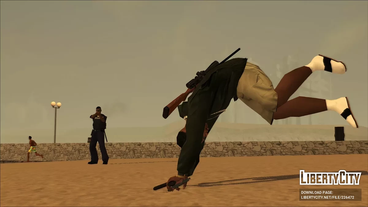 Custom Animations for V Style Rolling / GTA San Andreas