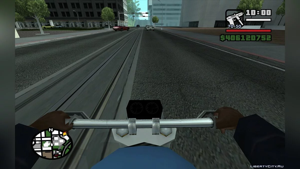 Hide Weapon In Vehicle / GTA San Andreas