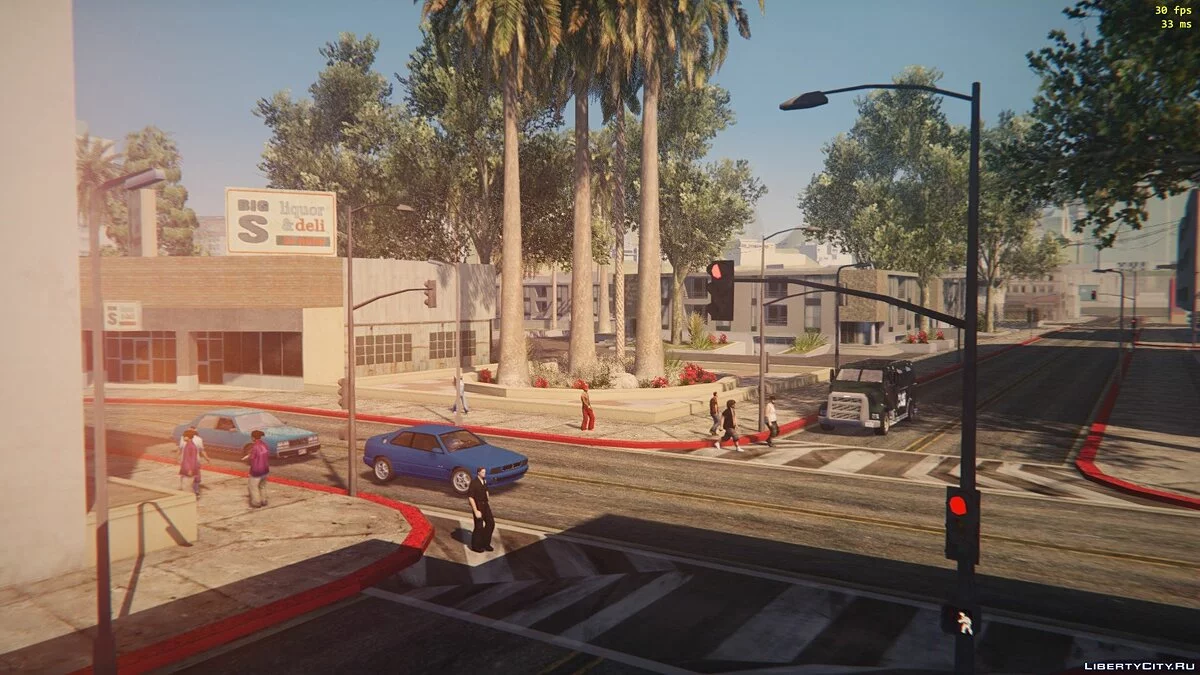 PureRender V1.2 (RenderHook Preset) - Вражаюча графіка як у GTA 5 / GTA San Andreas