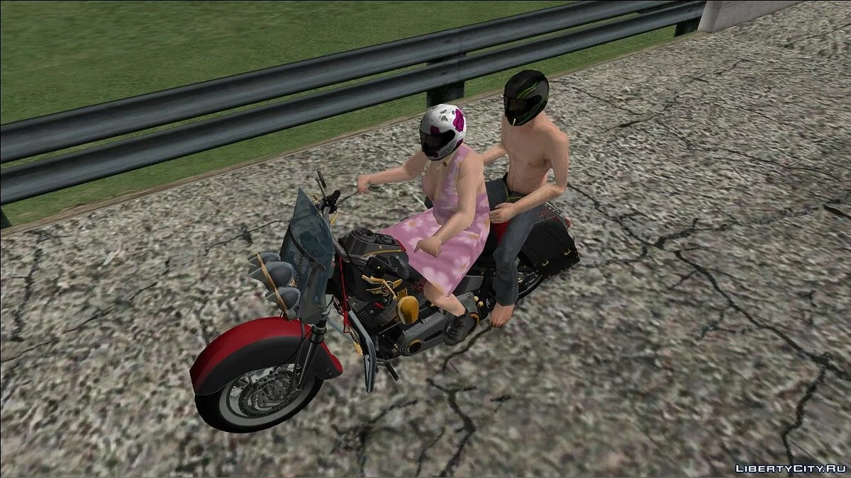 Helmet Mod beta 2 / GTA San Andreas