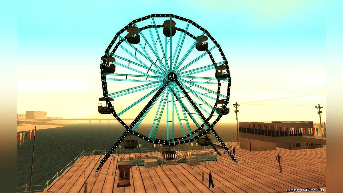 Динамічне колесо огляду (підсвітка) / GTA San Andreas