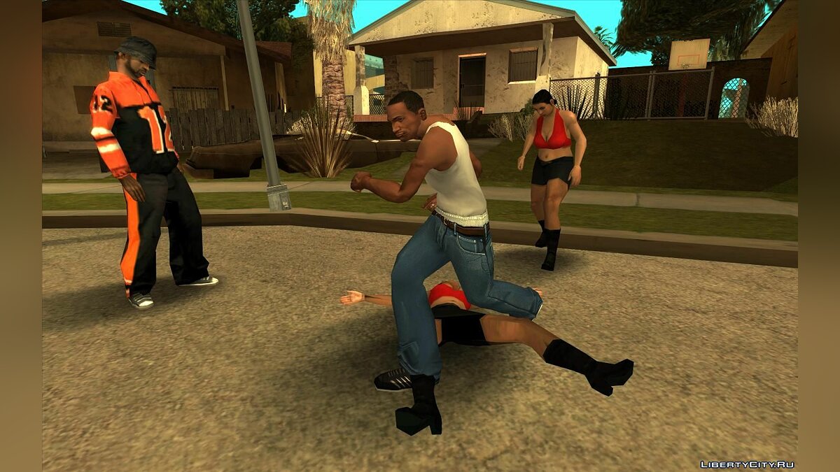 The sexuality of the character in GTA San Andreas: how to cheat