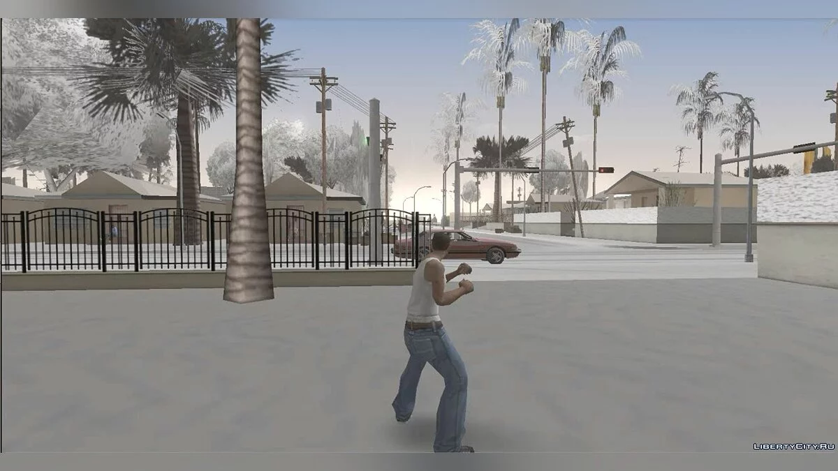 Зимнє світло Colormod V2 від Krokant / GTA San Andreas