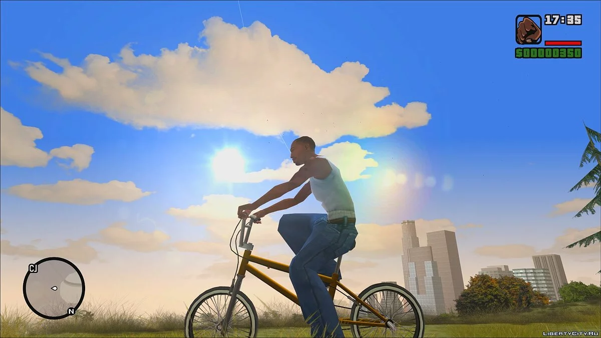 Smooth Lensflare (IMFX addon) / GTA San Andreas