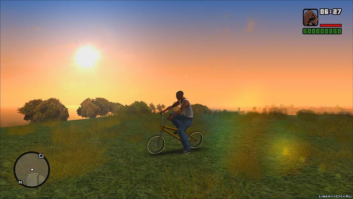Smooth Lensflare (IMFX addon) / GTA San Andreas