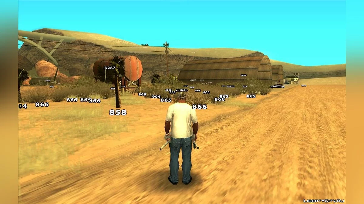 Перегляд інформації про моделі (ID об'єкта) / GTA San Andreas
