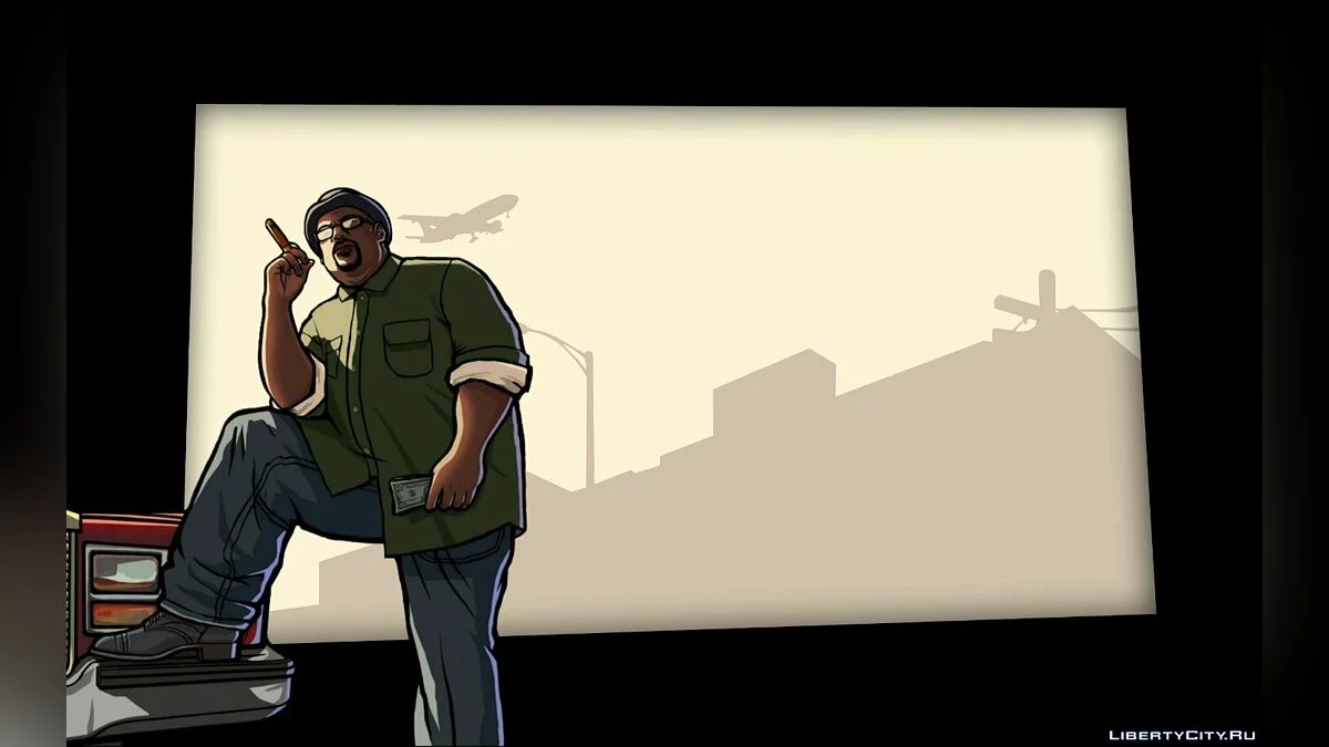 شاشة تحميل متحركة (أسلوب GTA 5) / جي تي إيه سان أندرياس