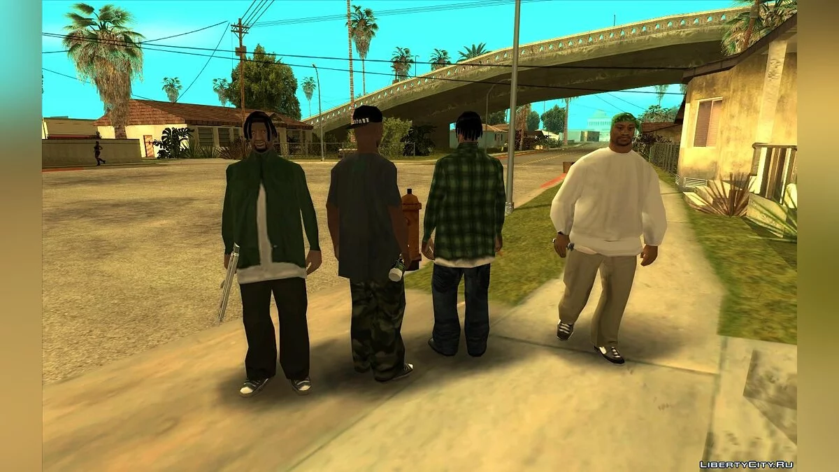PedFuncs v0.4 - Більше варіацій для пішоходів / GTA San Andreas