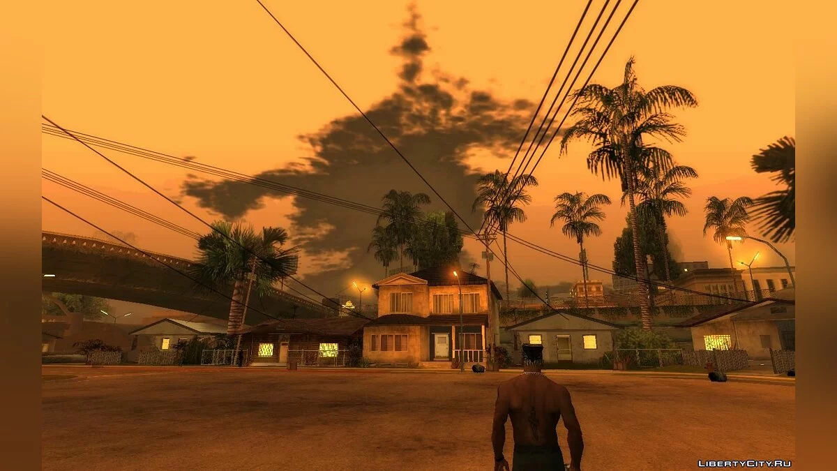 Realistic Clouds (Beautiful Sky) V1.3.4 (Update from 09.06.2021) / GTA San Andreas