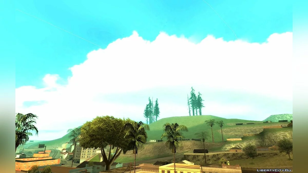 Realistic Clouds (Beautiful Sky) V1.3.4 (Update from 09.06.2021) / GTA San Andreas