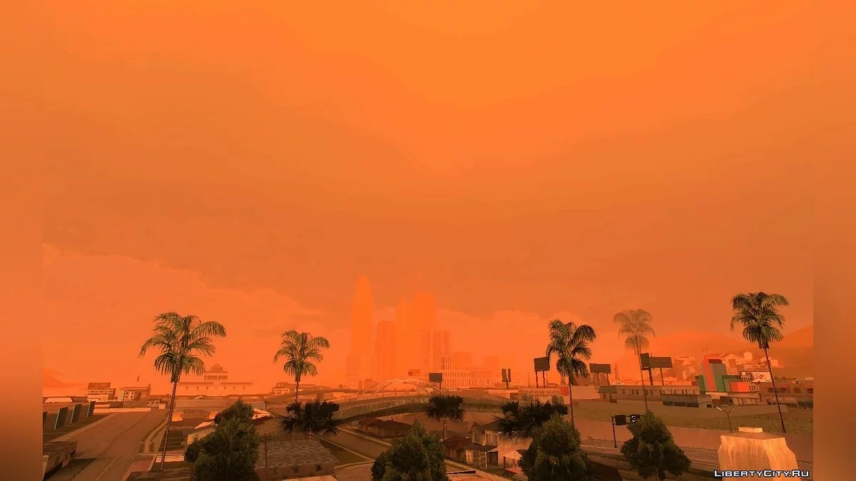 Realistic Clouds (Beautiful Sky) V1.3.4 (Update from 09.06.2021) / GTA San Andreas